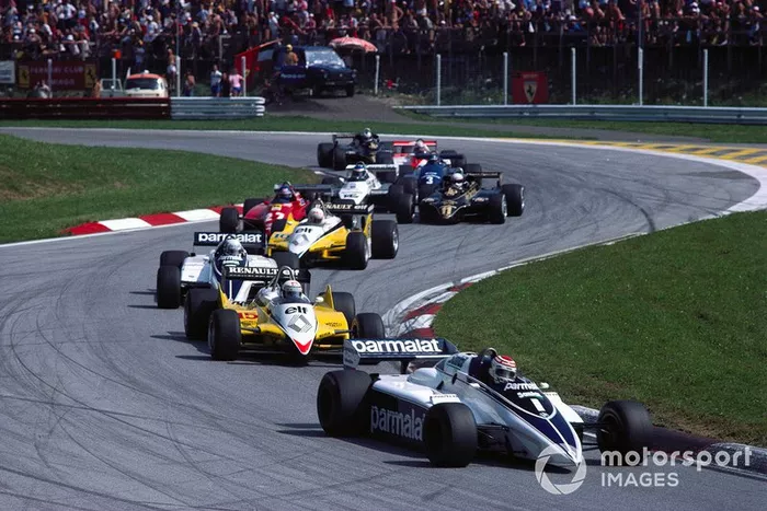 Nelson Piquet, Brabham BT50 BMW, Alain Prost, Renault RE30B