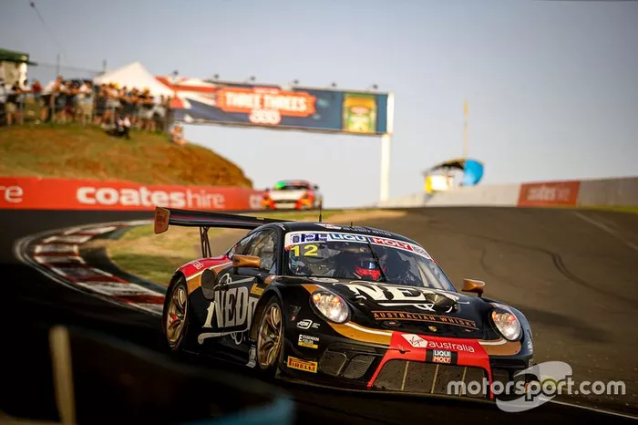 #12 NED Racing Team Porsche GT3 R: David Calvert-Jones, Romain Dumas, Jaxon Evans