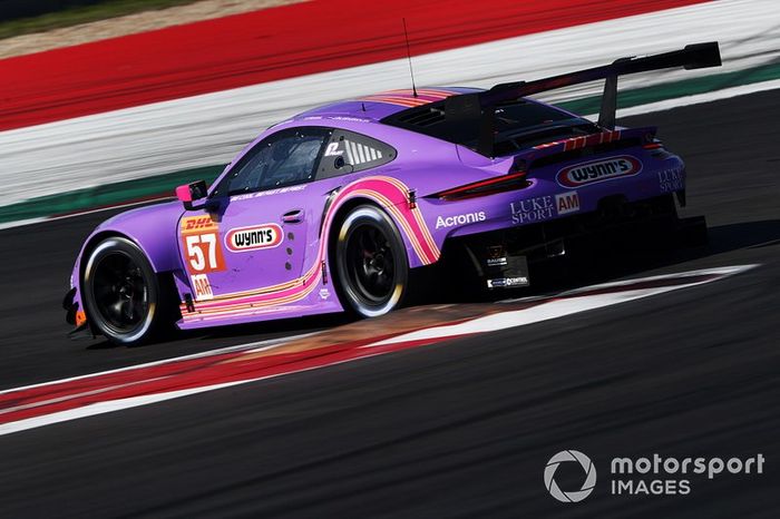 #57 Team Project 1 Porsche 911 RSR:  Ben Keating, Felipe Fraga, Jeroen Bleekemolen 