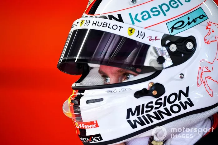 Sebastian Vettel, Ferrari nel garage
