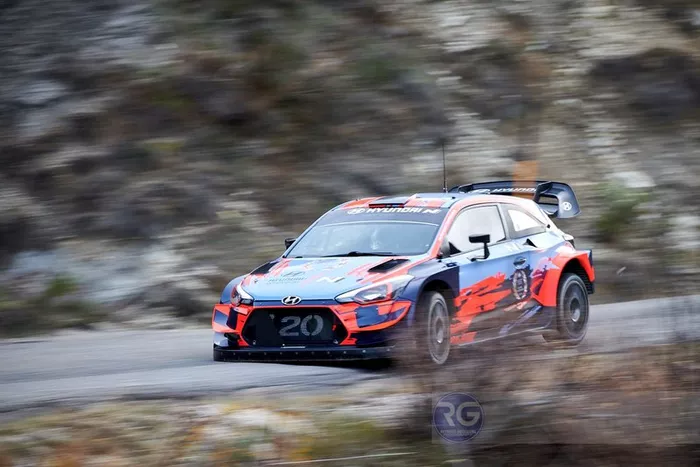 Ott Tanak, Martin Jarveoja, Hyundai i20 Coupe WRC