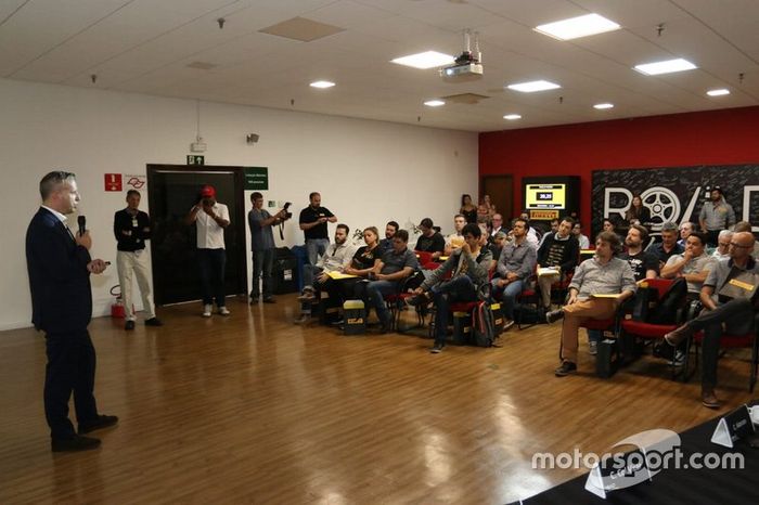 Apresentação do Módulo de Competições da Pirelli, em Campinas - SP
