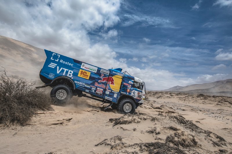 #502 Team Kamaz Master: Айрат Мардєєв, Ахмет Галяутдінов, Дмитро Свистунов