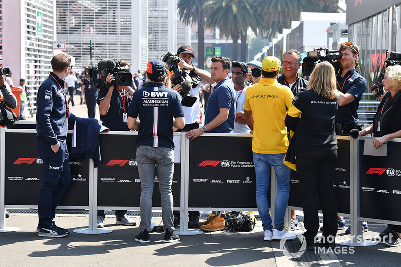 Карлос Сайнс-мол., Renault Sport F1 Team, Серхіо Перес, Racing Point Force India