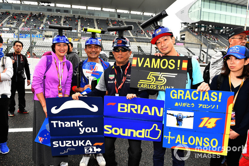 Fernando Alonso, McLaren fans