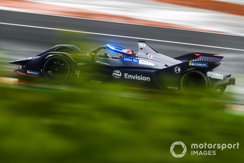 Робін Фряйнс, Envision Virgin Racing, Audi e-tron FE05 з підсвіткою на системі Halo