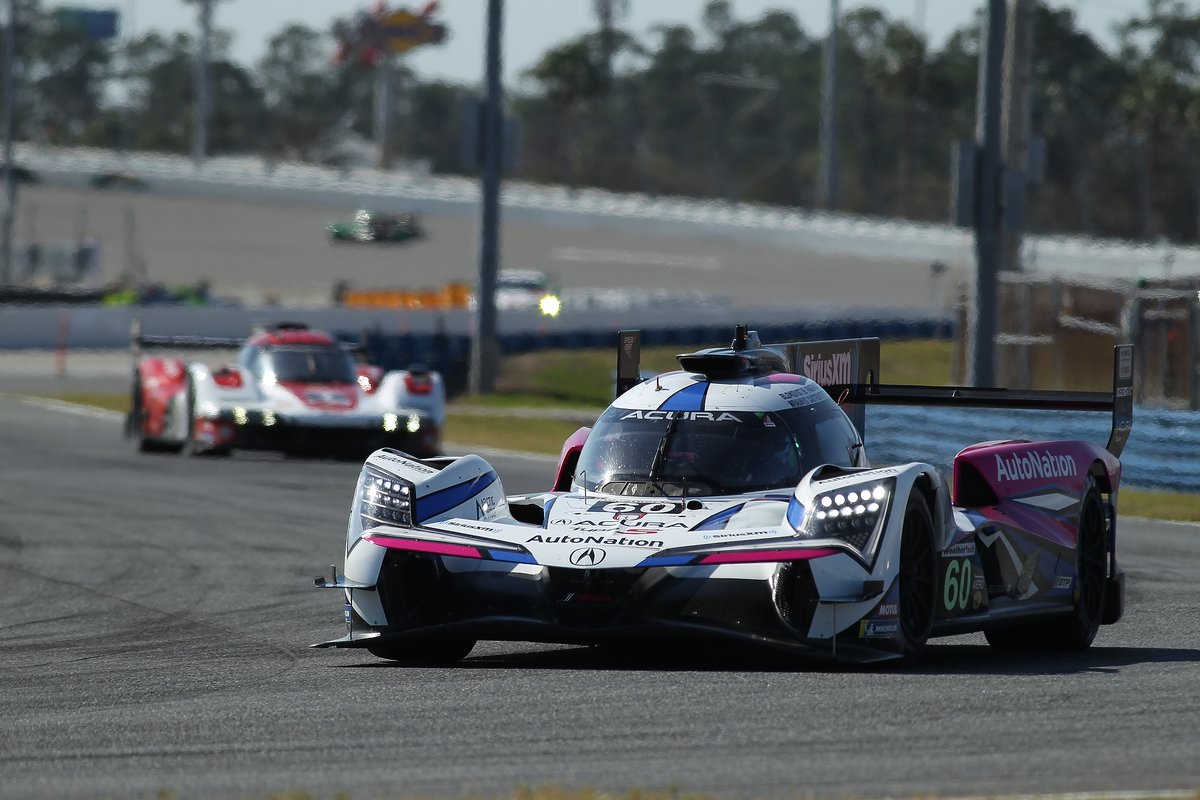 #60 Meyer Shank Racing w/ Curb Agajanian Acura ARX-06: Tom Blomqvist, Colin Braun, Helio Castroneves, Simon Pagenaud