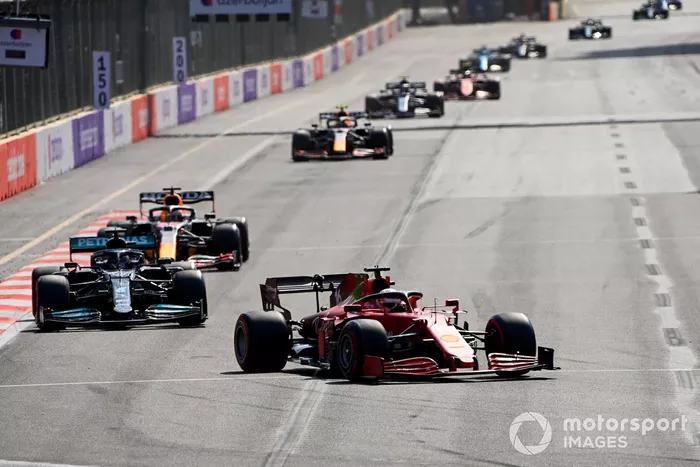 Charles Leclerc, Ferrari SF21, Lewis Hamilton, Mercedes W12, Max Verstappen, Red Bull Racing RB16B