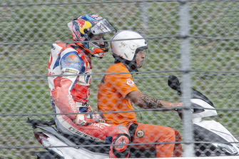 Jack Miller, Pramac Racing after crash