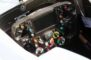 Sauber F1 steering wheel