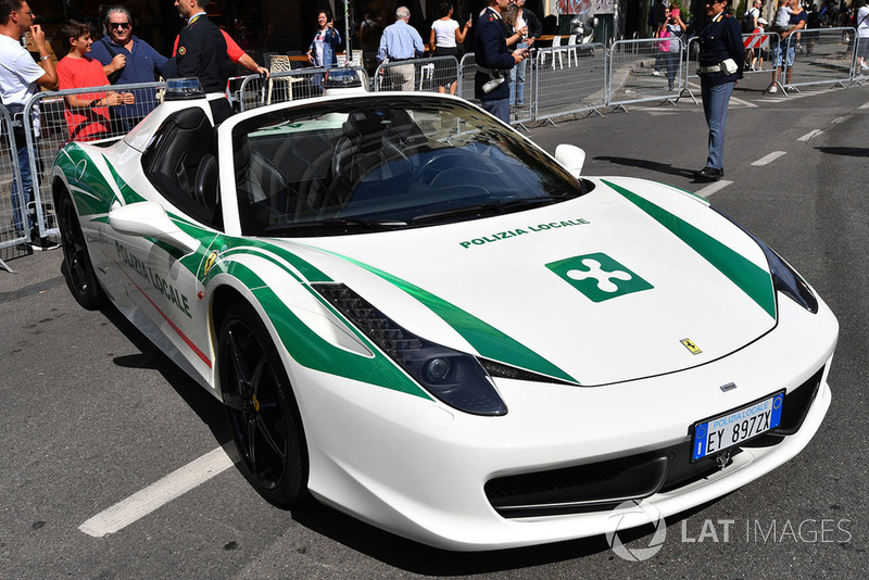 Ferrari Police car