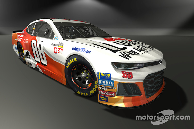 Alex Bowman, Hendrick Motorsports, Chevrolet Camaro - NASCAR Heat 3 skin