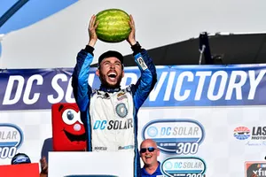 Ross Chastain, Chip Ganassi Racing, Chevrolet Camaro DC Solar wins