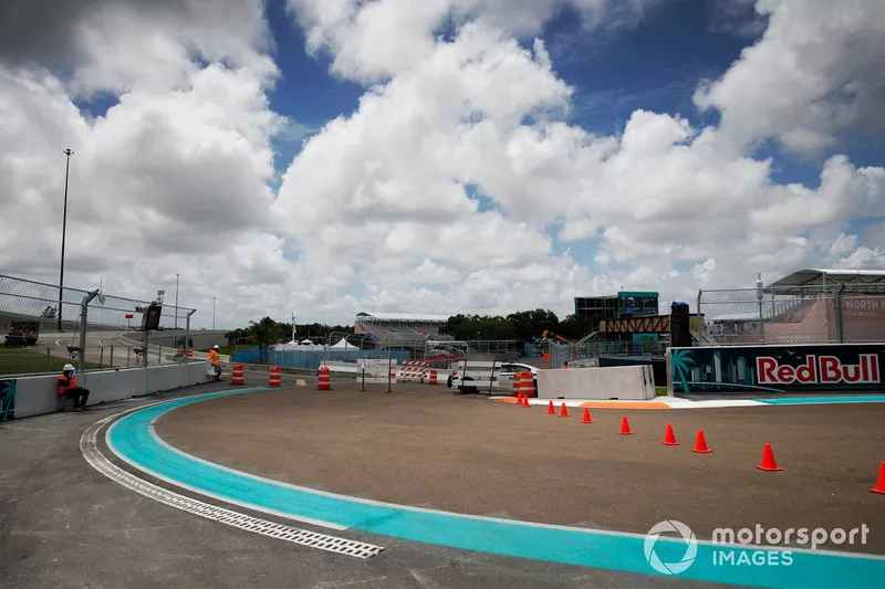 A view of the track