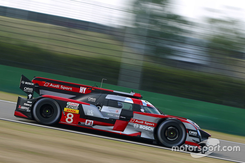 #8 Audi Sport Team Joest Audi R18: Lucas di Grassi, Loic Duval, Oliver Jarvis