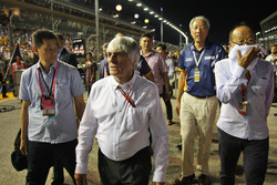 Bernie Ecclestone, en la parrilla