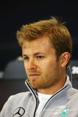 Nico Rosberg, Mercedes AMG F1 Team en la Conferencia de prensa