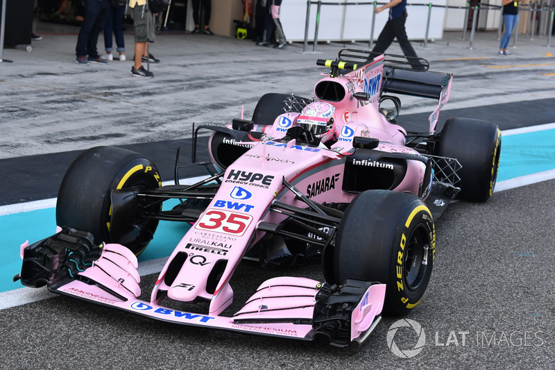 Nikita Mazepin, Sahara Force India VJM10, aero sensörleri