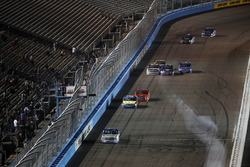 Johnny Sauter, GMS Racing Chevrolet takes the checkered flag