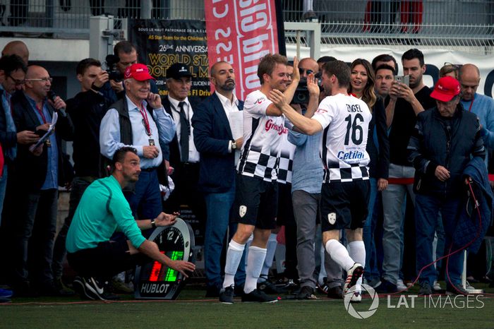 Nico Rosberg y Maro Engel