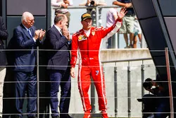 Podium: Kimi Raikkonen, Ferrari