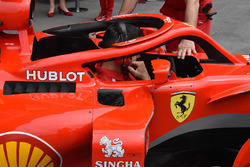 Ferrari SF71H halo detay