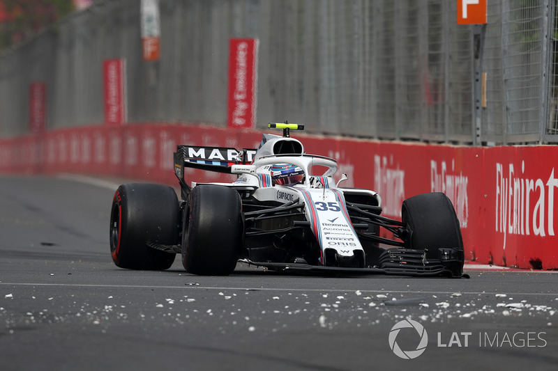 Sergey Sirotkin, Williams FW41 Yarış dışı