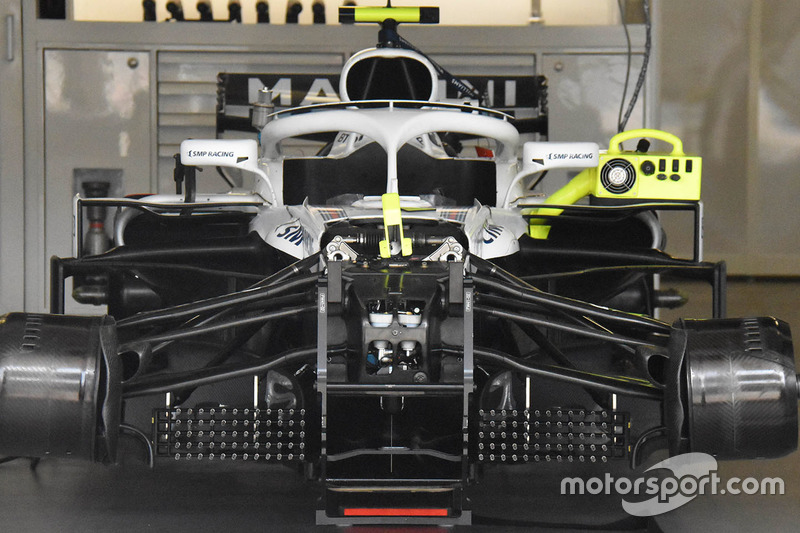 Детали передней части Williams FW41