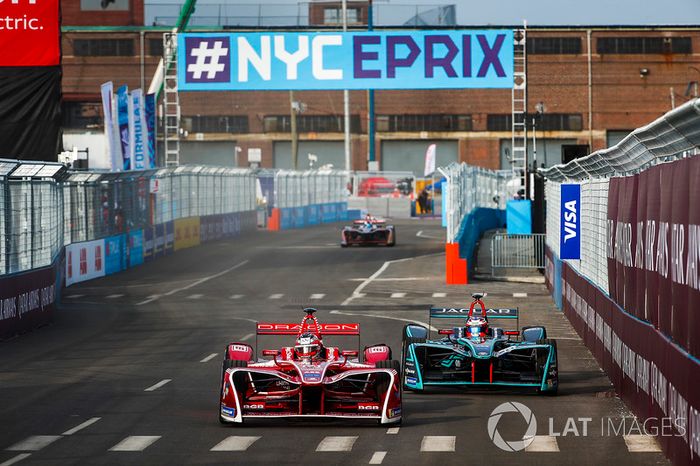 Jérôme d'Ambrosio, Dragon Racing, Mitch Evans, Jaguar Racing