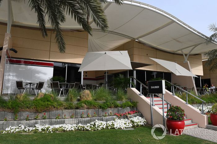 El edifico del equipo Sauber