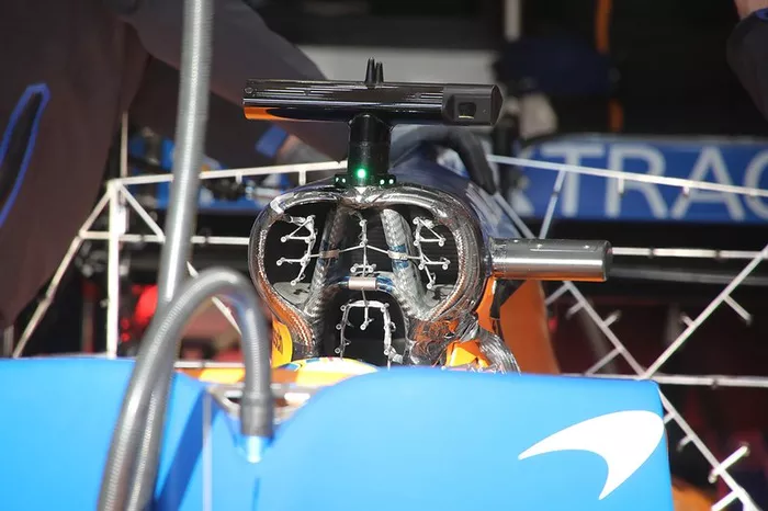 Detalles del McLaren MCL35 