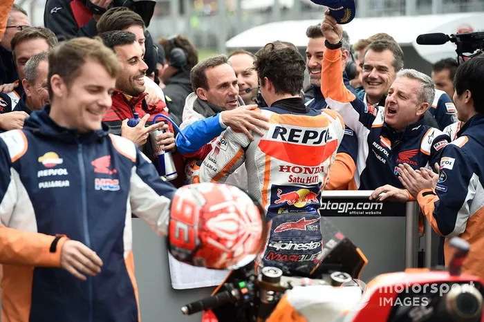 Ganador de la carrera Marc Marquez, Repsol Honda Team