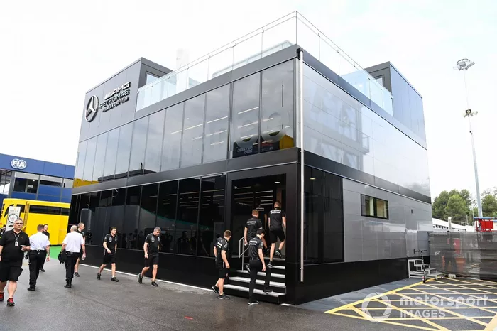 De hospitality van Mercedes