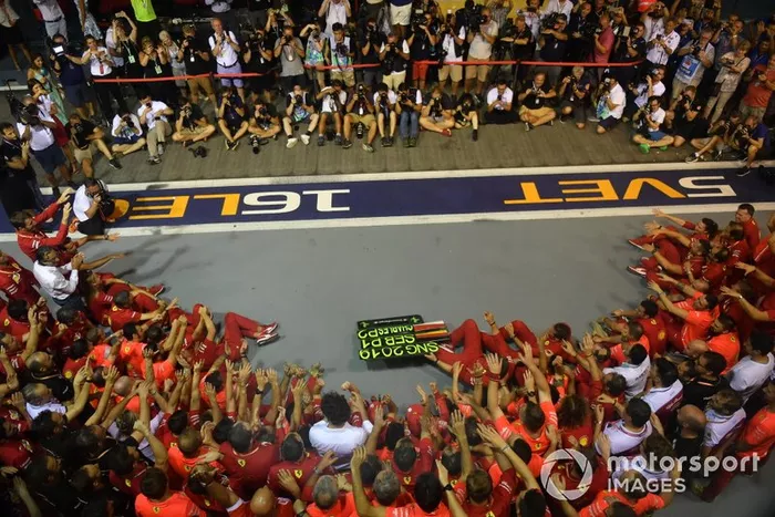 Festa da escuderia Ferrari