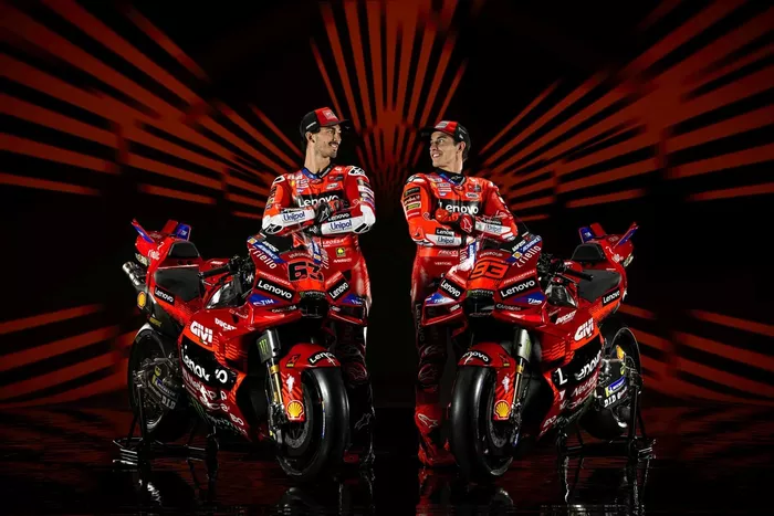 Francesco Bagnaia, Ducati Team, Marc Marquez, Ducati Team