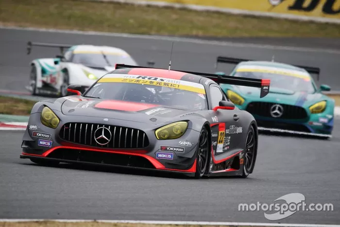 #22 R'Qs AMG GT3: Hisashi Wada, Masaki Jyonai
