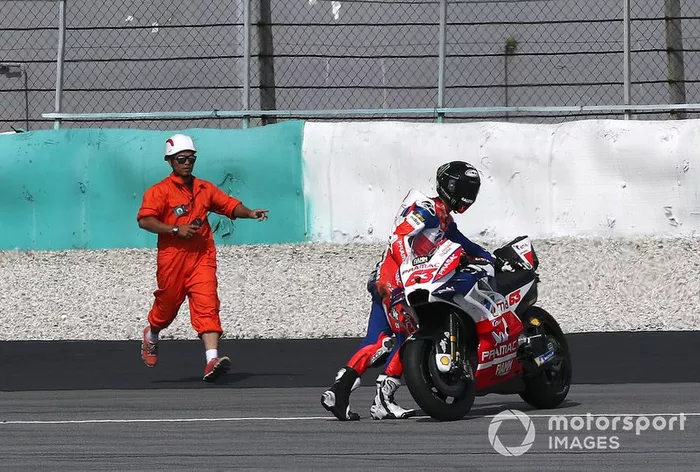 Francesco Bagnaia, Pramac Racing tras el accidente