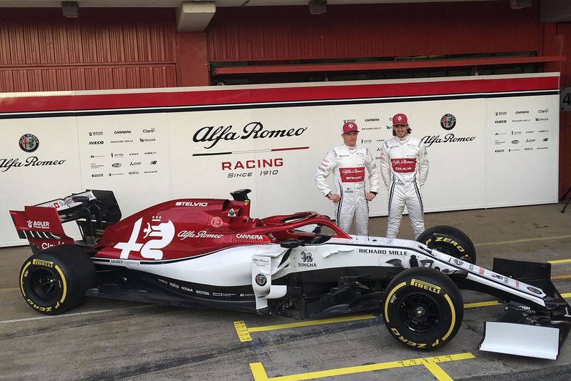 Kimi Raikkonen, Alfa Romeo Racing, Antonio Giovinazzi, Alfa Romeo Racing
