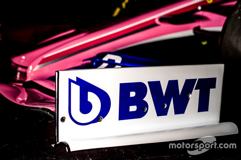 Racing Point livery with BWT logo