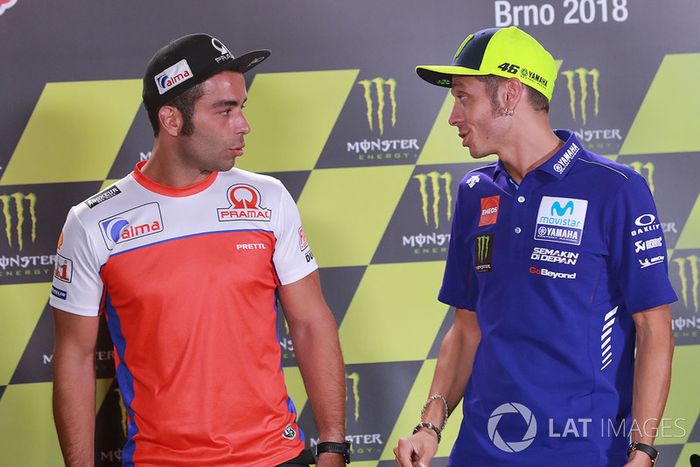 Danilo Petrucci, Pramac Racing, Valentino Rossi, Yamaha Factory Racing