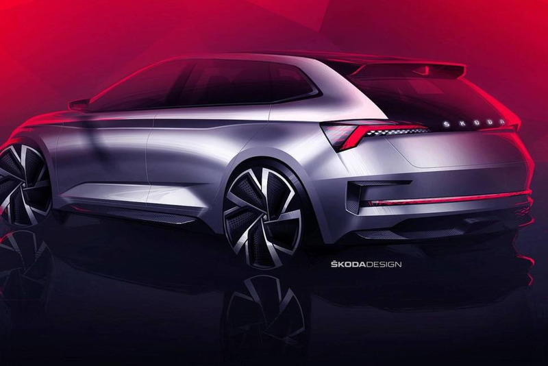 Тізер Skoda Vision RS