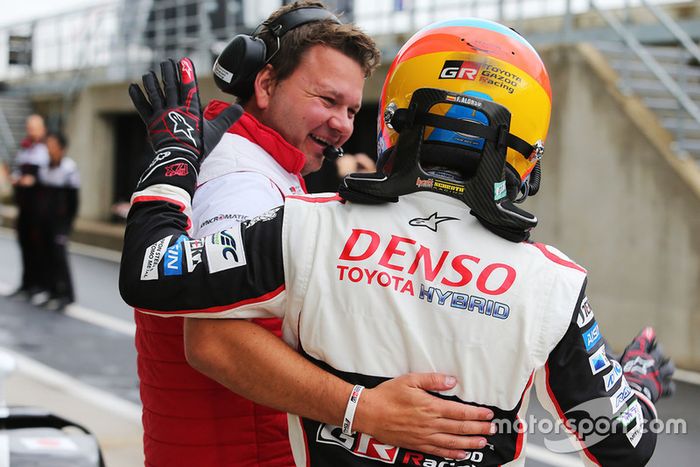 #8 Toyota Gazoo Racing Toyota TS050:  Fernando Alonso