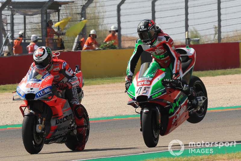 Jorge Lorenzo, Scott Redding