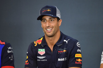 Daniel Ricciardo, Red Bull Racing, nella conferenza stampa del giovedì