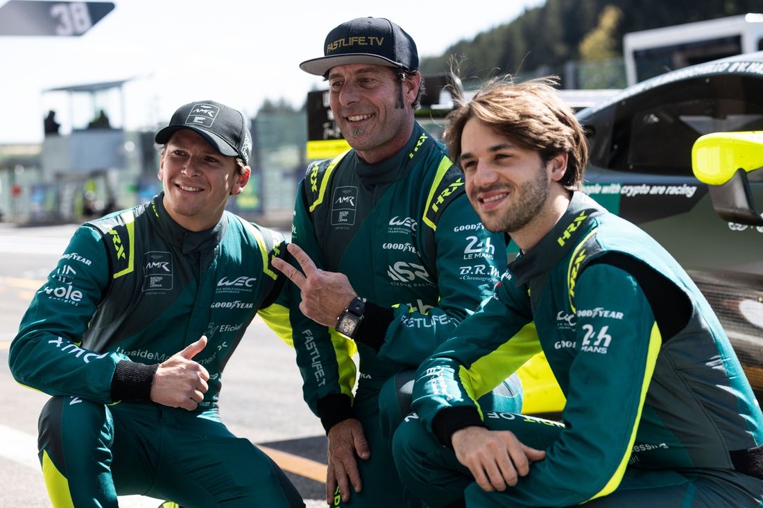 #10 Racing Spirit Of Leman Aston Martin Vantage AMR LMGT3: Derek Deboer, Eduardo Barrichello, Valentin Hasse Clot