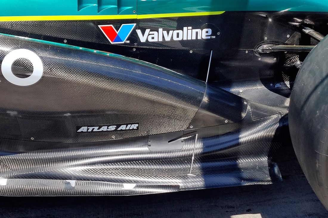 Aston Martin AMR25 detalles técnicos