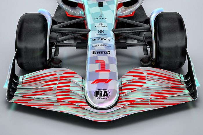 F1-model voor 2022