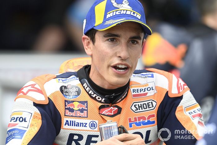 Ganador Marc Márquez, Repsol Honda Team en Parc Ferme