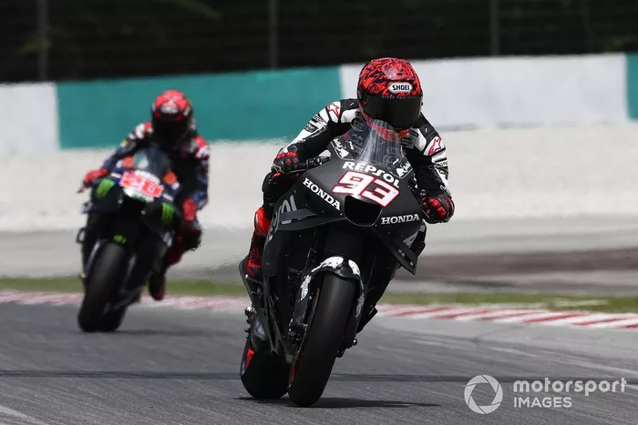 Marc Marquez, Repsol Honda Team Fabio Quartararo, Yamaha Factory Racing