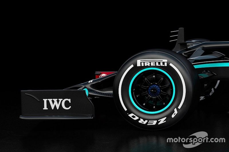 Detalle del Mercedes AMG F1 W12